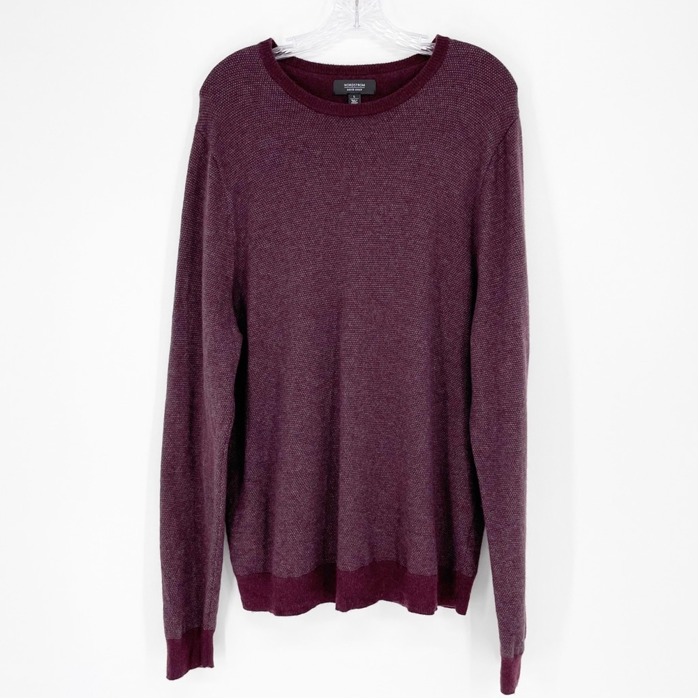 Nordstrom Wool Blend Knit Sweater Size Large